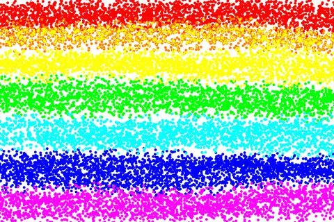 Rainbow abstract background. Illustration.	 스톡 일러스트