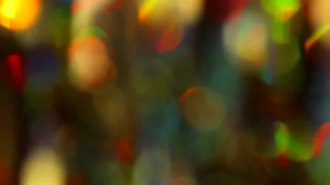 Rainbow abstract background with multicolored bokeh for video design. Stock Footage 167168419