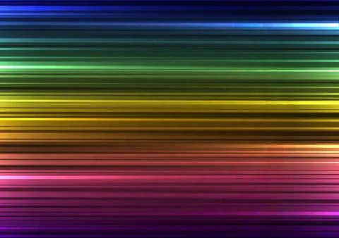 Rainbow abstract bar line background Stock Illustration