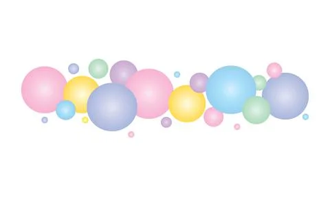 Rainbow abstract dots background. Vector illustration.	 Stock Illustration