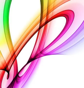 Rainbow abstract Stock Illustration