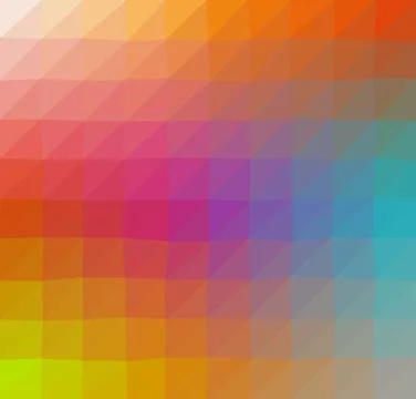 Rainbow abstract mosaic low polygon backrgound Stock Illustration