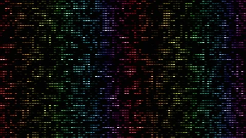 Rainbow Abstract Particles Background 库存影片 166358241