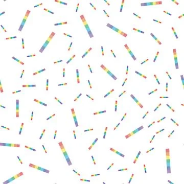 Rainbow abstract seamless background. Stock Illustration