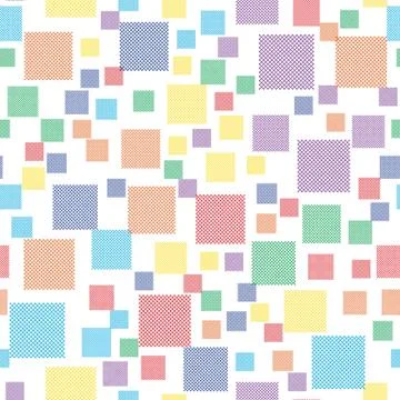 Rainbow abstract seamless background. Stock Illustration