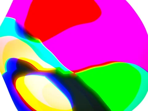 Rainbow Abstract Texture Loop Stock Footage 232028980