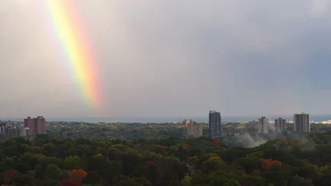 Rainbow After Rain Stock-Footage 141222492