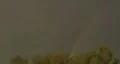 Rainbow and lightning slo-mo HD Footage
