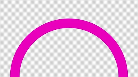 Rainbow animation flashing on transparent background. HD with alpha channel. Stock Footage 146195083