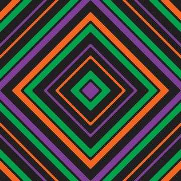 Rainbow Argyle Diagonal Stripes seamless pattern background 스톡 일러스트