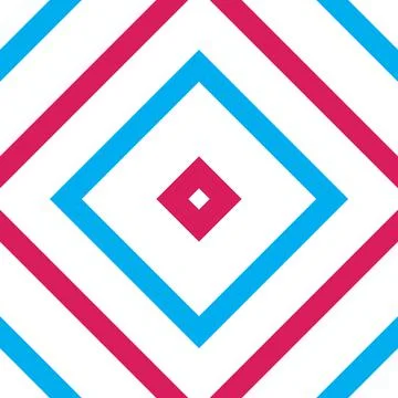 Rainbow Argyle Diagonal Stripes seamless pattern Illustrazione stock