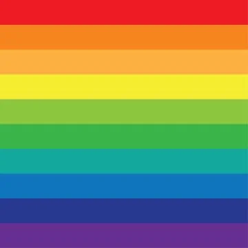 Rainbow background of colored lines Illustrazione stock