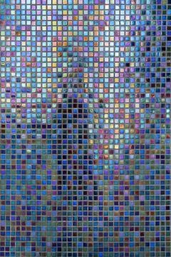Rainbow background decorative tiles Stock Photos