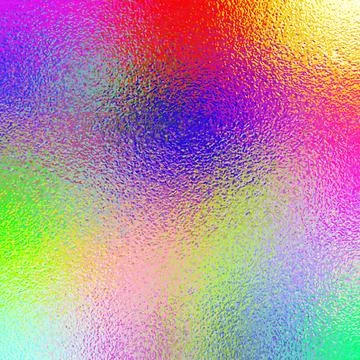 Rainbow background. Glass iridescent pattern. Vector texture Stock Illustration