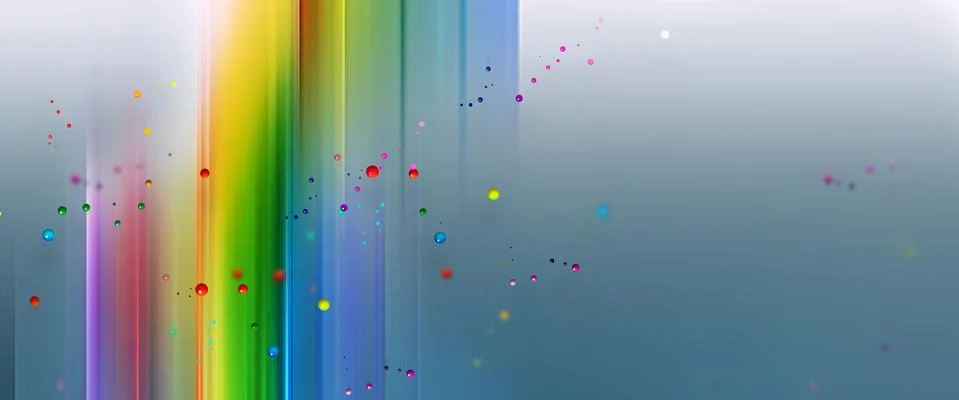 Rainbow background Stock Illustration