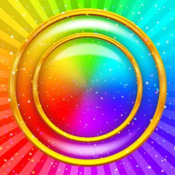 Rainbow background Stock Illustration