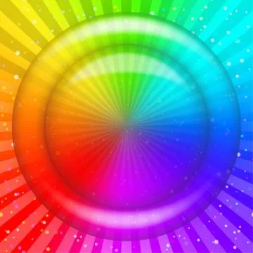 Rainbow background Stock Illustration