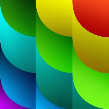 Rainbow background Stock Illustration