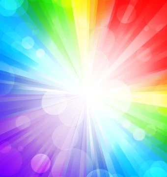Rainbow background Stock Illustration