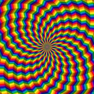 Rainbow background Stock Illustration