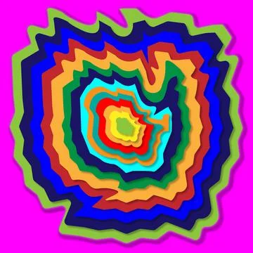 Rainbow background Stock Illustration