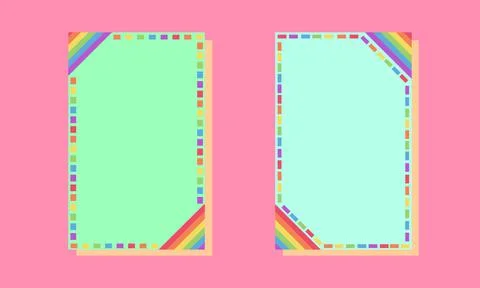 Rainbow background by Pride,I support divesity. Stock Illustration