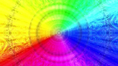 Rainbow background, Seamless Loop Stock Footage 50931191