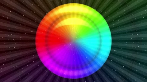 Rainbow background, Seamless Loop Stock Footage 51377600