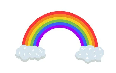 Rainbow birds 65765 Stock Illustration