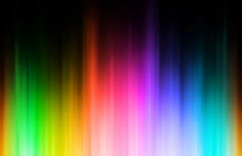 Rainbow blur Stock-Illustration