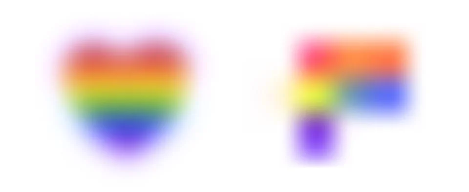 Rainbow blured abstract background for your design Illustrazione stock