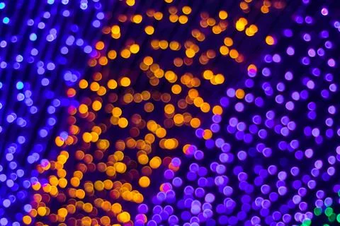 Rainbow bokeh Stock Photos