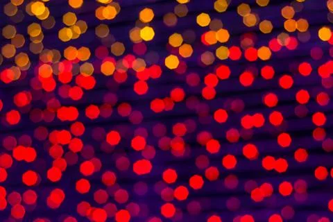 Rainbow bokeh Stock Photos