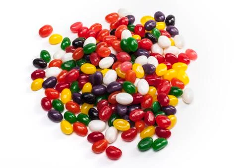 Rainbow Bon Bons Stock Photos