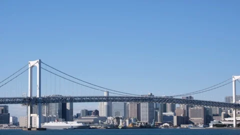 Rainbow Bridge Video stock 100436474
