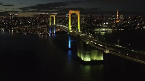 Rainbow Bridge Night C Vidéo 102179880