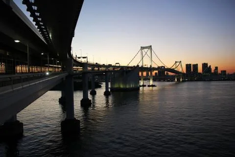 Rainbow bridge Stock Photos