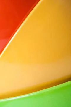 Rainbow bright background with lines and circles Stock Photos