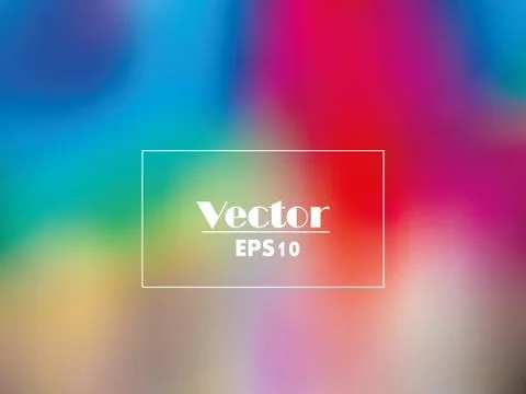 Rainbow Bright Vector Gradient Background Illustrazione stock