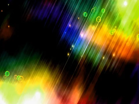 Rainbow Bubble Strips Stock Footage 73619230