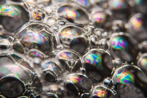 Rainbow Bubbles Stock Photos
