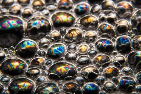 Rainbow Bubbles Stock Photos