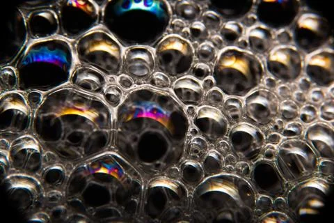 Rainbow Bubbles Stock Photos