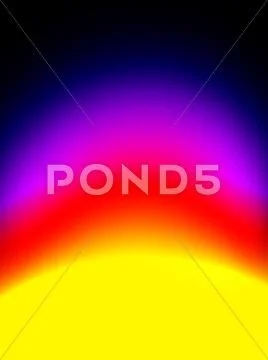 Rainbow burst Stock Photos