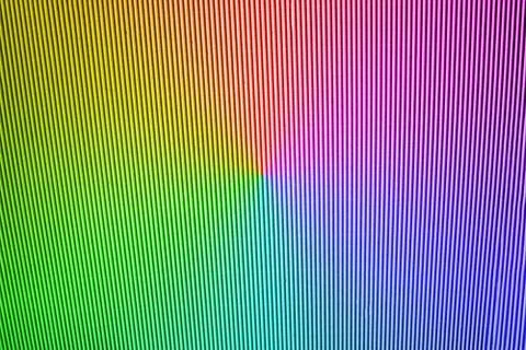 Rainbow cardboard texture closeup, textured material. Stock Illustration
