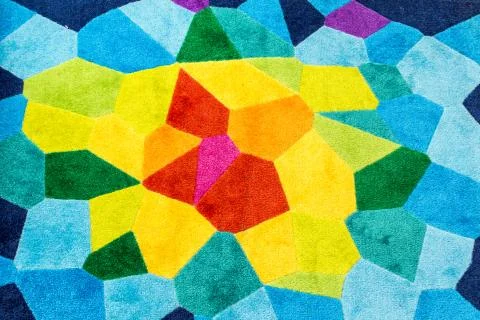 Rainbow Carpet Stock Photos