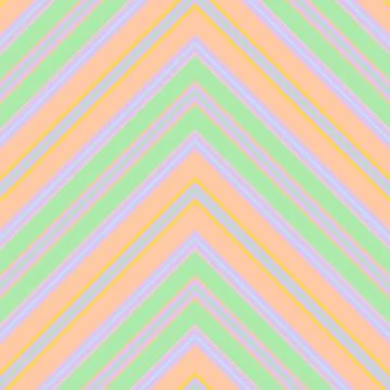Rainbow Chevron Diagonal Stripes seamless pattern background Stock Illustration