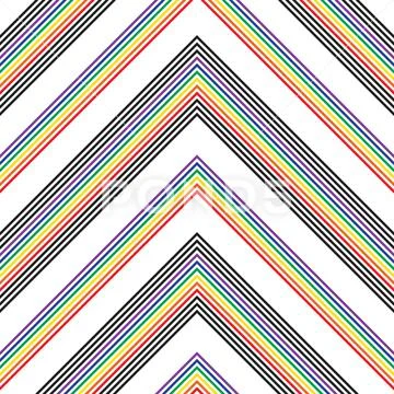 Rainbow stripe seamless pattern Royalty Free Vector Image