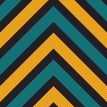 Rainbow Chevron Diagonal Stripes seamless pattern background 스톡 일러스트