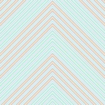 Rainbow Chevron Diagonal Stripes seamless pattern background Stock Illustration